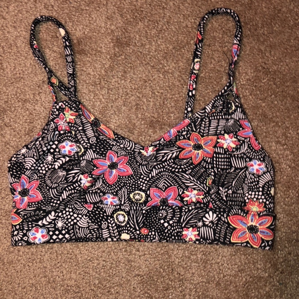 Floral bralet